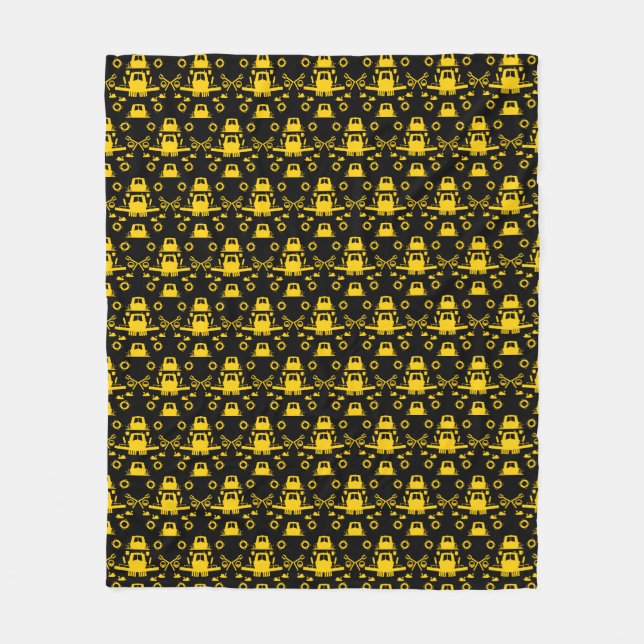 British Narrowboat Gifts Fleece Blanket (Front)