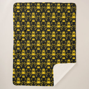 British Narrowboat Gifts Sherpa Blanket