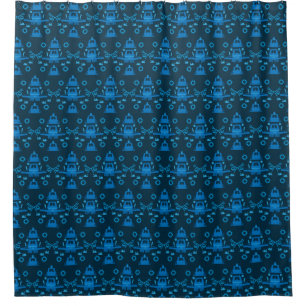 British Narrowboat Gifts Shower Curtain