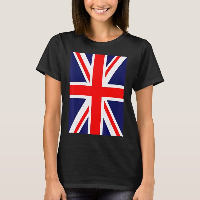 British National Flag Union Jack T-Shirt (Front)