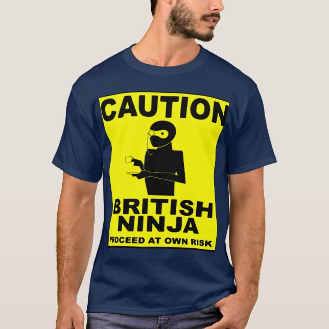 British Ninja T-shirt (Front)