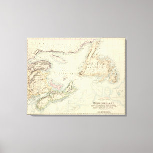 British North America 2 Canvas Print