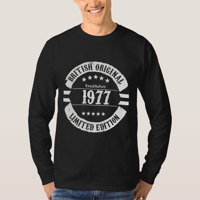 British Original 1977, limited edition! T-Shirt (Front)