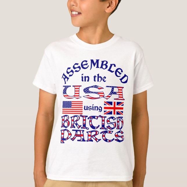 British Parts Front T-Shirt (Front)