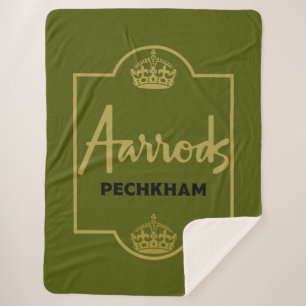 British Picnic Sherpa Blanket