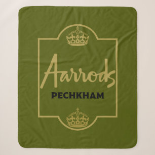 British Picnic Sherpa Blanket