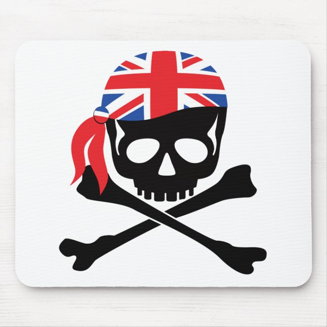 British Pirate Mouse Pad (Front)