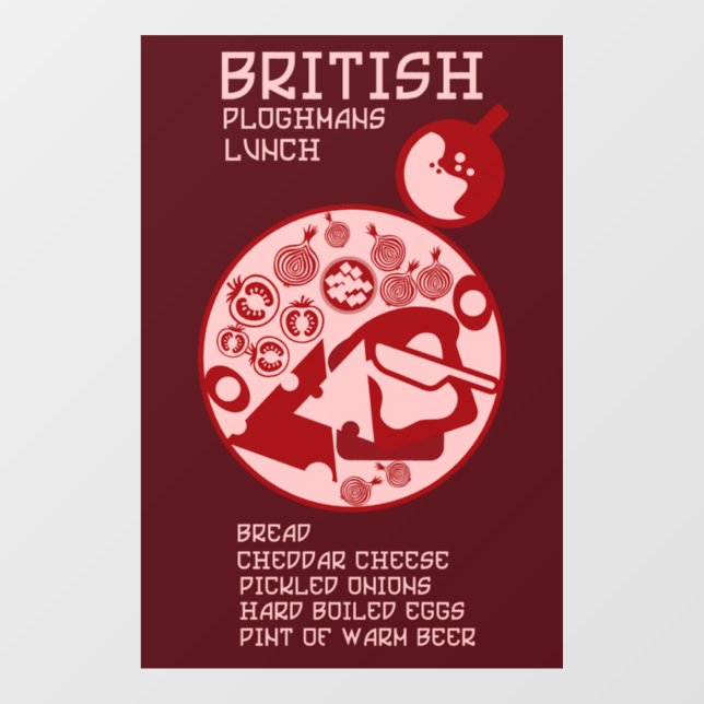British Ploughman lunch (Sheet)