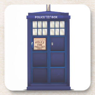 British Police Box Coaster