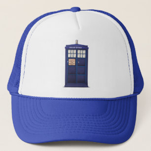British Police Box Trucker Hat