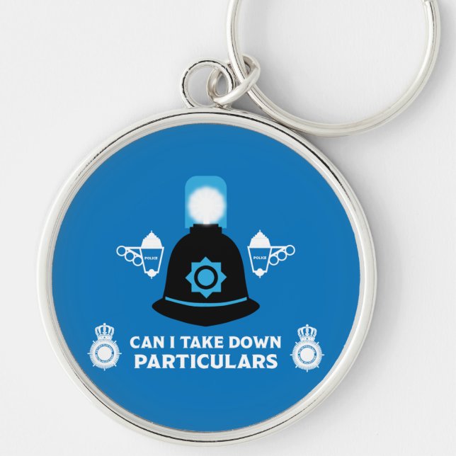 British Police Gifts And Accessories   Key Ring (Front)