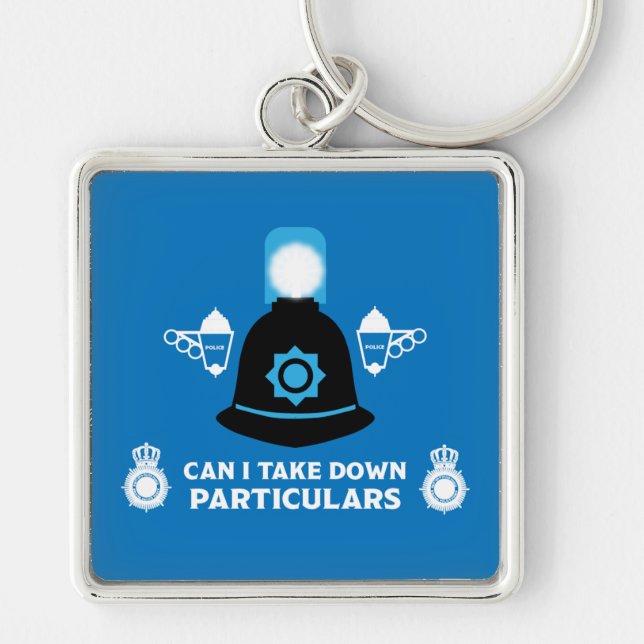 British Police Gifts And Accessories   Key Ring (Front)
