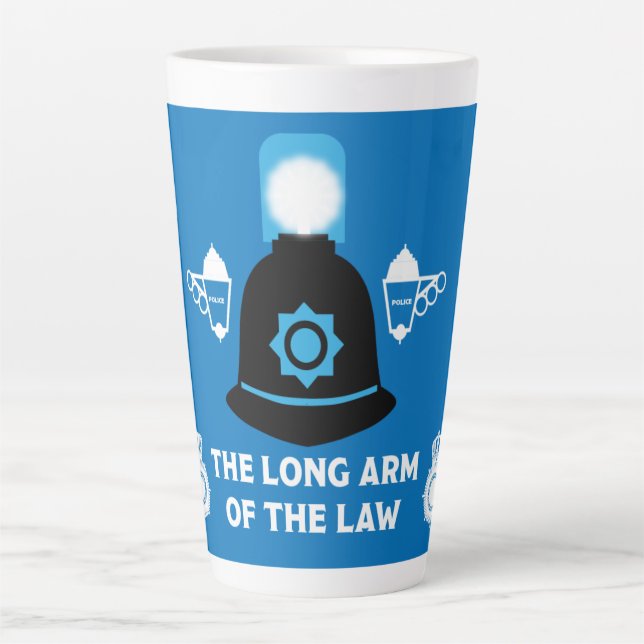 British Police Gifts And Accessories  Latte Mug (Front)