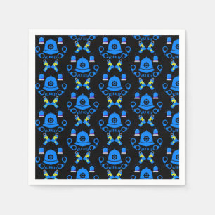 British Police Gifts And Accessories   Napkin