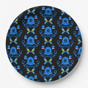 British Police Gifts And Accessories Paper Plate