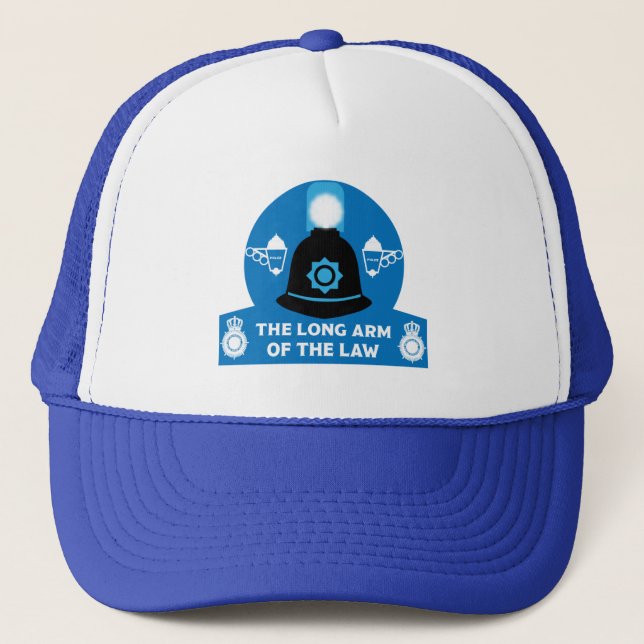 British Police Gifts And Accessories  Trucker Hat (Front)