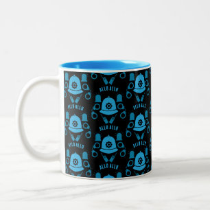 British Police Gifts And Accessories Two-Tone Coffee Mug