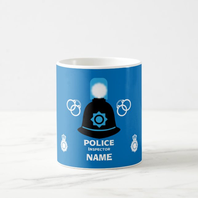 British Police Inspector Coffee Mug (Center)