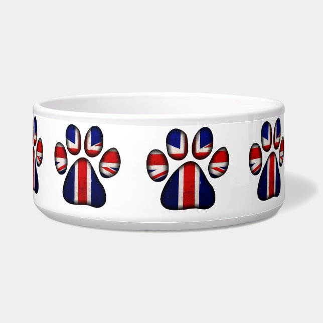 British Pooch food bowl (Front)