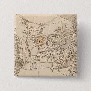 British possessions in America 15 Cm Square Badge
