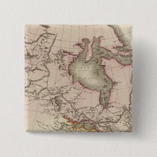 British possessions in North America 15 Cm Square Badge