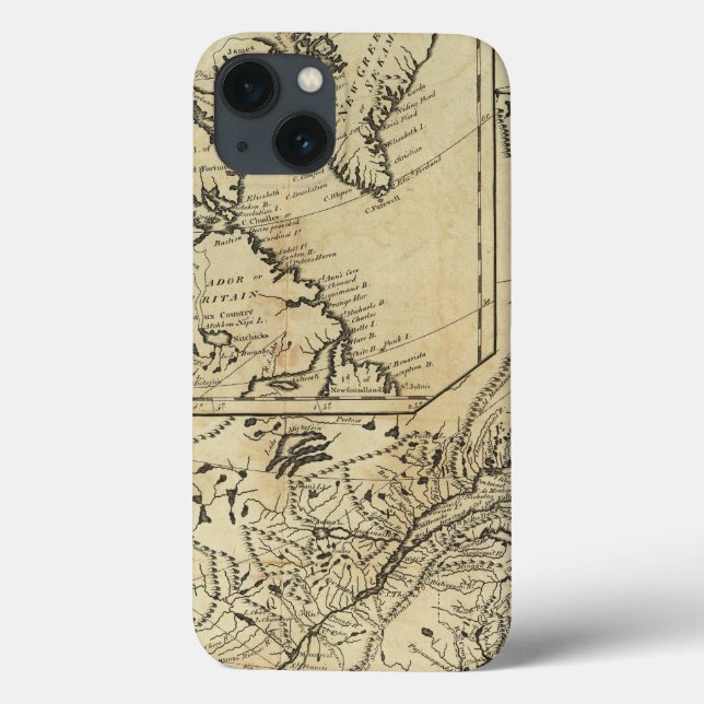 British Possessions in North America 2 Case-Mate iPhone Case (Back)