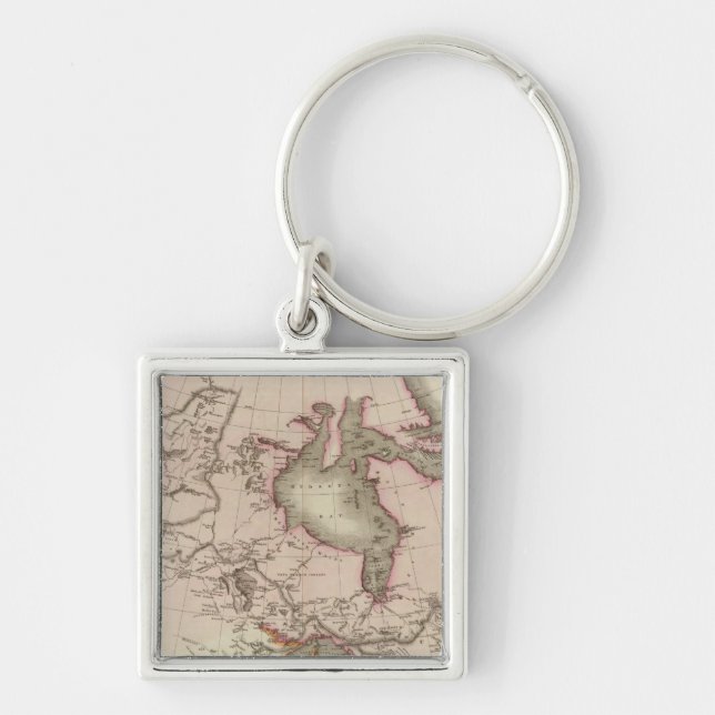 British possessions in North America Key Ring (Front)