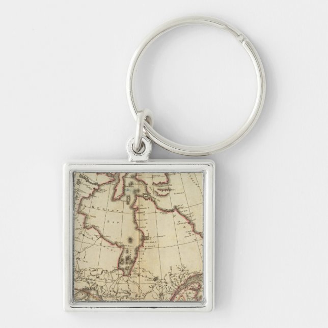 British Possessions in North America Key Ring (Front)