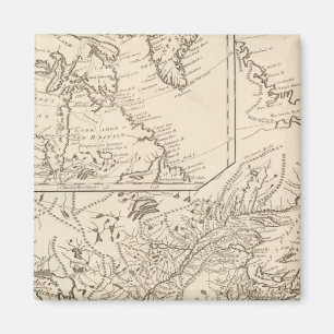 British Possessions in North America Magnet