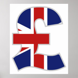 British Pound Poster