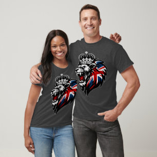 British Pride Lion  T-Shirt