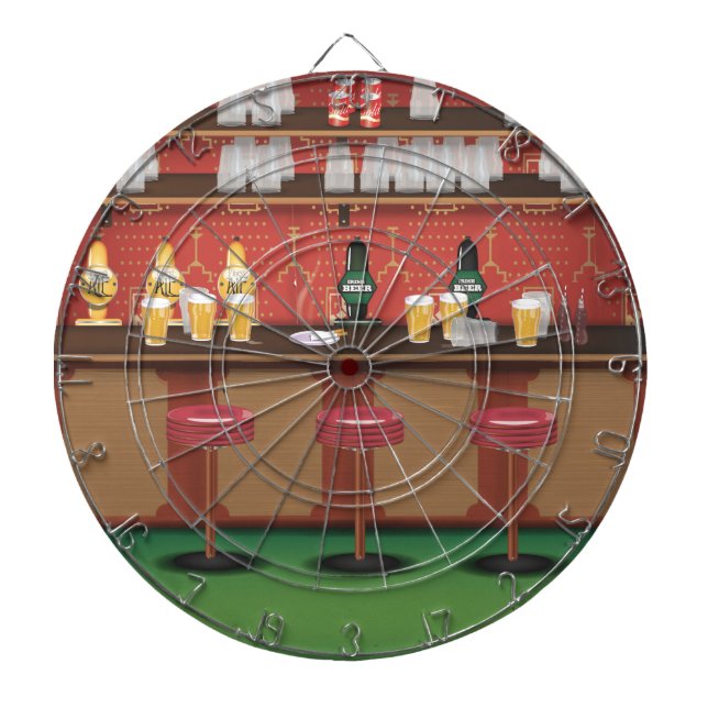 British Pub Bar Dartboard (Front)