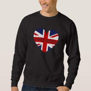 British Queen Monarchy 70th Anniversary Platinum J Sweatshirt