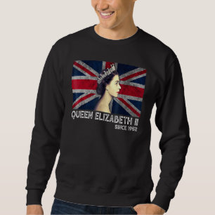 British Queen Platinum Jubilee 70th Anniversary Sweatshirt