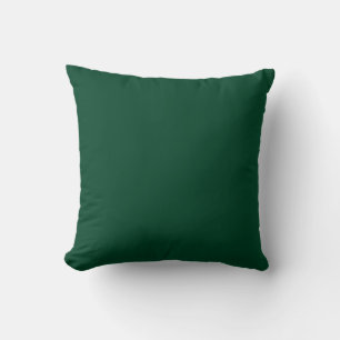 British Racing Green Solid Colour Cushion