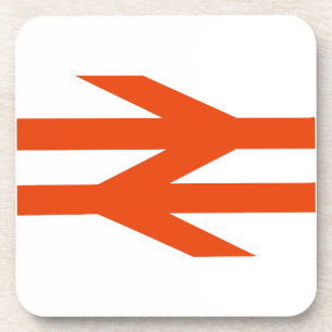 British Rail Double Arrow Logo Coaster