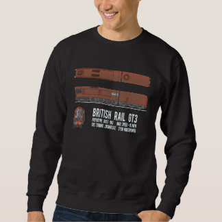 British Rail GT3 Locomotive Train Diagram Sweatshirt