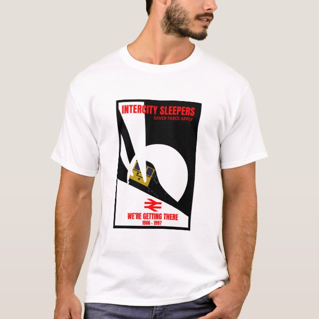 British Rail Train Enthusiast T-Shirt (Front)