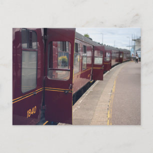 British Rail Trains Doors Postcard