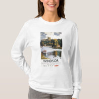 British Railways Windsor Castle Thames Poster