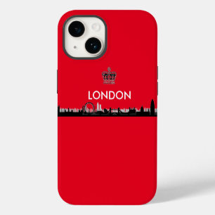 British Red London Skyline iPhone 14 Case