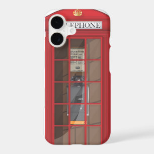 British Red Public call box