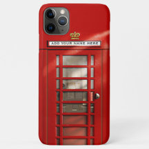 British Red Telephone Box Personalised