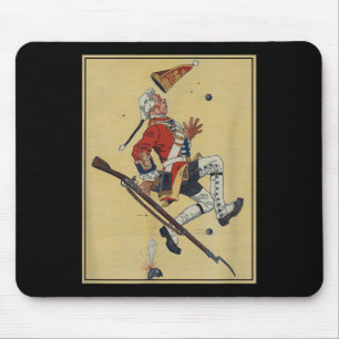 British Redcoat Soldier Dodges Bullets - American  Mouse Pad