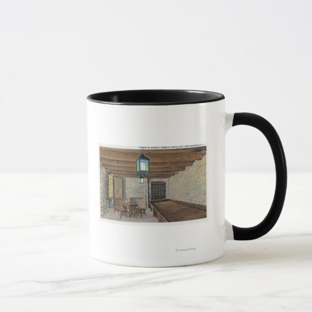 British Redoubt, French Barracks, Powder Magazin Mug (Right)