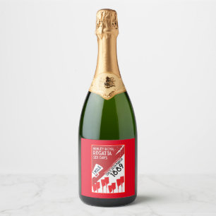 British River Thames Regatta Sparkling Wine Label