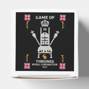 British Royal Coronation King Charles III Favour Box