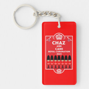 British Royal Coronation King Charles III Key Ring