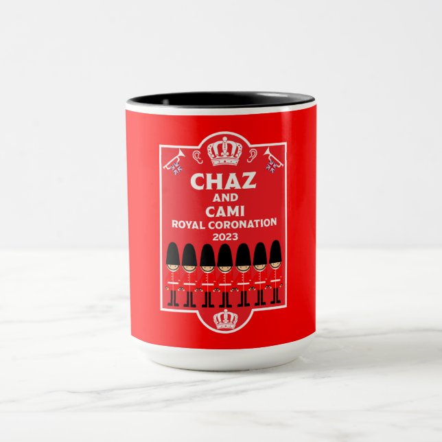 British Royal Coronation King Charles III       Mug (Center)