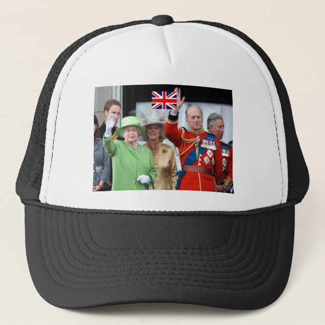 British Royal Family Trucker Hat (Front)